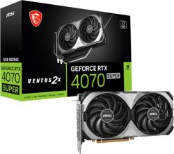 MSI GeForce RTX 4070 SUPER VENTUS 2X 12GB GDDR6X 192bit Placa video