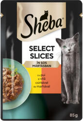 Sheba Selection in Sauce chicken & beef 85 g