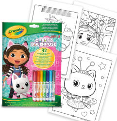Crayola kifestő és foglalkoztató füzet - Gabi babaháza (04-7024)
