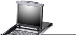 ATEN ATEN KVM 8 port LCD 19'' + kayboard + touchpad USB-PS/2 (CL5708N-ATA-AG)