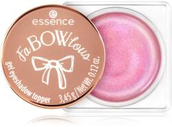 essence FaBOWlous géles szemfestékek csillámporral árnyalat 01 Bow, So Dazzling! 3.45 g