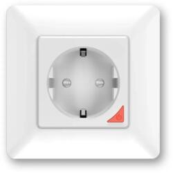 Extralink Smart Life Set Priza Wall Pro | Set inteligent priza + ramă | Culoare Albă, 230V, WiFi (EX.35717)
