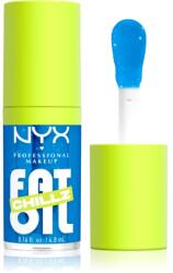 NYX Cosmetics Fat Oil Chillz ulei pentru buze cu efect racoritor culoare Polar Peppermint 4.8 ml