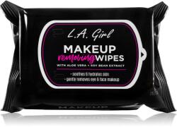 L.A. GIRL COSMETICS Makeup Removing Wipes șervețele demachiante pentru make-up 30 buc