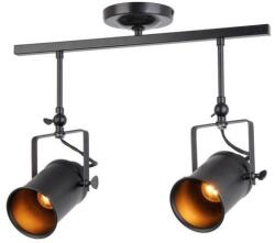 Reality Gemma Iron Black/White E27*2 D120*L550*H420 - REAL-638002-02 (REAL-638002-02)