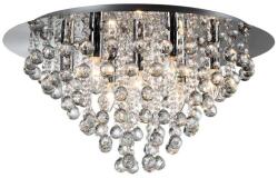 Reality London Crystal London crystal ceiling lamp, chromeDia. 60cm7*E14 max. 40W bulb not incl. material: metal with crystal droplets - REAL-627707-06 (REAL-627707-06)