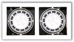 MAXlight H0060 OPRAWA WPUSTOWA MATRIX II BIAŁA GU10 AR111 IP20 (MAX-H0060)
