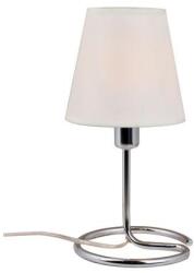 Reality Eoli + shade Table lamp, chrome, shade beige Dia: 14cm H: 13cm 1*E14 Max 40W bulb excl. W: 14cm H: 28cm - REAL-532411-06 (REAL-532411-06)