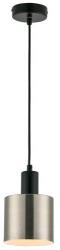 Reality Nulla Metal pendant lamp, nickel matt+black+white color finish, E27 1*40W, color box+carton - REAL-334501-07 (REAL-334501-07)