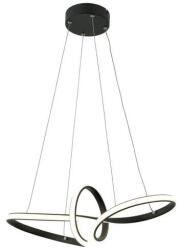 Reality Adila Pendant lightAlu. and silicon and Ironsandy black finish35W LED incl. 80lm/W CRI: ≧80 ; 2years warranty; A+Overall size: 580x240x1000mm - REAL-339001-30 (REAL-339001-30)