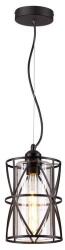 Reality Ruby Size: width: 15cm height: 21cm, 1xE27/max. 60W(bulb excl. ) Finish：black Material: metal+glass - REAL-337801-02 (REAL-337801-02)