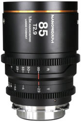 Venus Optics Nanomorph LF 85mm T2.9 1.5X (Amber) ARRI PL + EF (VE8529PLEFA)
