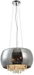 Reality Brenda Pendant lamp 3 x 40 W E14 chromsize: 100 x 39 cmmetal+glass - REAL-330304-06 (REAL-330304-06)