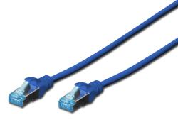 ASSMANN 0.5m Cat5e SF/UTP hálózati kábel Kék 0, 5 M SF/UTP (S-FTP) (DK-1532-005/B)