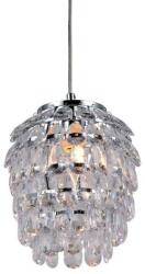 Reality Orientalic Pendant lamp, chrome1*E27 Max 60W, bulb excl. Dia: 18cm H: 130cm - REAL-316101-06 (REAL-316101-06)