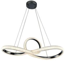 Reality Anchorage Pendant lamp, Alu. and acrylic and IronchromeLED 4000K 40W; 80lm/W; 25000hours; CRI≧80; A+Size: Size: 760*280*H1200MM - REAL-337301-06 (REAL-337301-06)