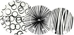 Andrea Fontebasso OPTICAL BLACK étkészlet, 18 részes (MN070182891)