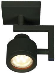 Reality Alenis 2 Spot lamp, sand black 1*GU10 , bulb not incl. 230Vcanopy size: 9*9cm H: 15cm - REAL-823301-02 (REAL-823301-02)