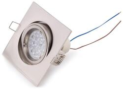 MAXlight H0040 OPRAWA WPUSTOWA FINE KWADRATOWA METAL SZCZOTKOWANY - MAX-H0040 (MAX-H0040)
