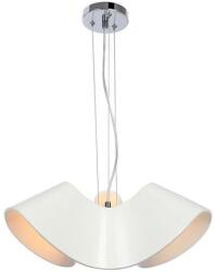Reality Catalina 3LT Pendant lamp 40*40cm H120cm Metal: white Shade: hard plastic3xE27 60W bulb excl. - REAL-328603-01 (REAL-328603-01)