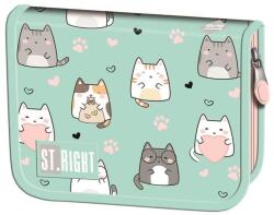 St. Majewski St. Right - Charming Cats kihajtható tolltartó (685095) - gyerekjatekbolt