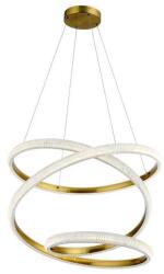 Reality Enzo Pendant lamp, Alu. and acrylic and Ironshiny gold finish on aluLED 4000K 58W; 80lm/W; 25000hours; CRI≧80; A+Size: D700*H1200MM - REAL-337201-32 (REAL-337201-32)