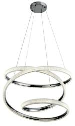 Reality Enzo Pendant lamp, Alu. and acrylic and IronchromeLED 4000K 58W; 80lm/W; 25000hours; CRI≧80; A+Size: D700*H1200MM - REAL-337201-06 (REAL-337201-06)