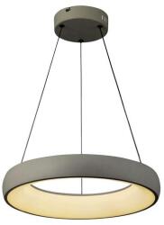 Reality Lima Ceiling lamp, Alu. and acrylic and Ironmatt White finishingLED 24W; 4000k; 80lm/W; 25000hours; CRI≧80; Size: D400*H1200MM - REAL-335801-01 (REAL-335801-01)