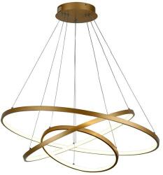 Reality Cataleya Pendant lightAlu. and Silicon and IronPainting Gold finish. LED 58W; 80lm/W; 4000K25000hours; CRI≧80; A+Size: (D800+D600+D400)*H1200mm - REAL-335303-03 (REAL-335303-03)