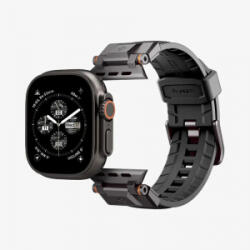 Spigen DuraPro Armor Apple Watch Series (49/46/45/44/42mm) pótszíj Black Edition - fekete (AMP09229)