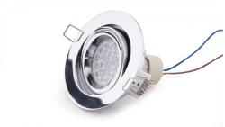 MAXlight H0038 OPRAWA WPUSTOWA FINE OKRĄGŁA CHROM - MAX-H0038 (MAX-H0038)