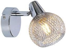 Reality Loretto single spot, chromesize: 100*135*140mmmetal shade: ∅100*80mm1*E14 bulb not incl. - REAL-830701-06 (REAL-830701-06)