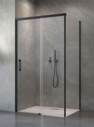 Radaway Idea Black KDS szögletes fekete zuhanykabin 120J+75 (10115120-54-01R+10117075-01-01)