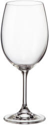 Crystalite Bohemia KLARA/SYLVIA 6 darab, 450 ml, vörösbor