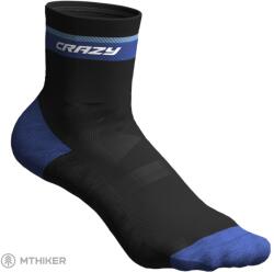 Crazy Carbon zokni, fekete (43-46)