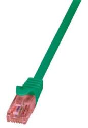 LogiLink PrimeLine Cat. 6 U/UTP kábel 0.5m zöld (CQ2025U)