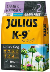 Julius-K9 Julius K9 Utility Dog Junior Bárány és Gyógynövény - 10 kg