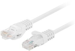 Lanberg Patch Cord Lanberg PCU6-20CC-0200-W, U/UTP, Cat. 6, 2 m, White, 10 bucati (PCU6-20CC-0200-W)