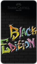Faber-Castell Black Edition színes ceruzák, 12 szín, fémdobozban (FC116413)