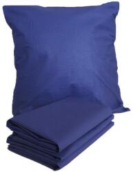 Kotonia Home Párnahuzat készlet, 4 db, 100% ranforce pamut, 40x40 cm, sötétkék