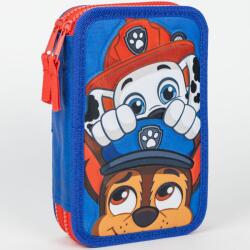 Paw Patrol Felszerelt tolltartó, 2 cipzár, 30 db 12, 5 x 19, 5 x 4, 5 cm (2700001136)