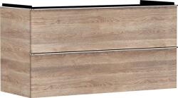Hansgrohe Xelu Q szekrény 118x49.5x62.5 cm mosdókagyló alá akasztható tölgy-króm 54037000