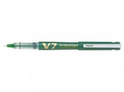 Pilot V7 Hi-Tecpoint újratölthető rollertoll, 0, 7 mm, zöld