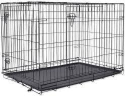  ABC-ZOO Cușcă pliabilă pentru câini, 2 uși, XL - 106 x 69 x 77 cm