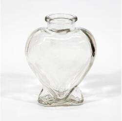 Výrobce po 1 ks Szív alakú üvegpalack 200 ml átlátszó KK03839 (KK03839)