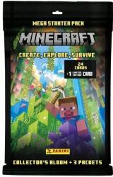 PANINI Gyűjtői kártyák Panini Minecraft 3 Starter Set