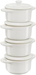 Staub Platou de copt 10 cm, set de 4, fildeș, ceramică, Staub (ST405081610)