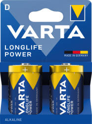 VARTA LONGLIFE POWER góliát/ D/ LR20 elem BL2 (2db-os) - 4920 (4920121422)