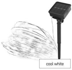 EMOS LED nano lánc napelemmel, réz, 12 m, kültéri és beltéri, hideg fehér, időzítő (D3ZC01)