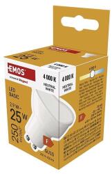 EMOS LED izzó Basic MR16 / GU10 / 2, 9 W (25 W) / 250 lm / Természetes fehér (ZL8F03)